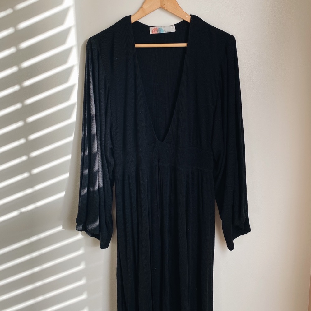 Free People beach cotton maxi dress
